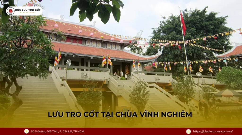 Lưu tro cốt tại chùa Vĩnh Nghiêm